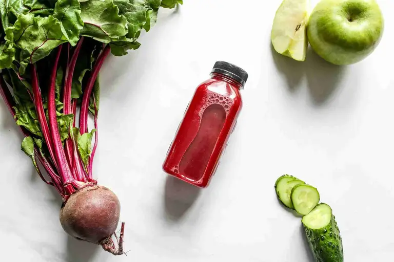 Beet powder, juice, and whole beets