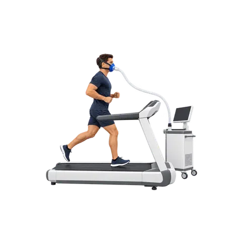 VO2 max testing mask and equipment