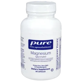 Magnesium Glycinate supplement bottle