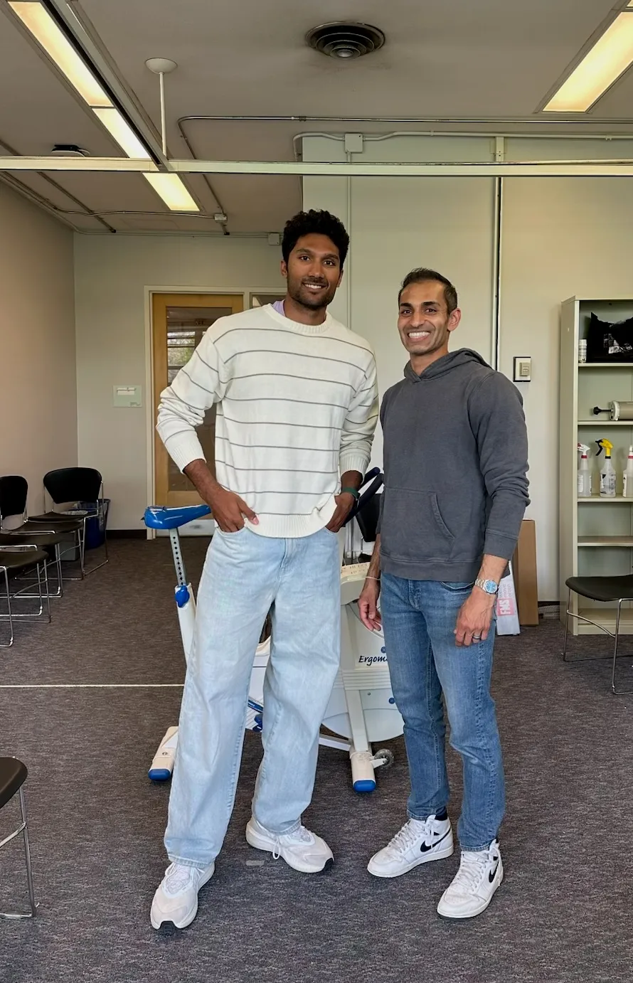 Pratik coaching TJ Shankar