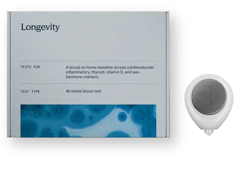 At-Home Longevity Test Kit and collection device